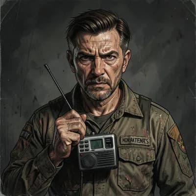 Hideo — Post-Apocalyptic character portrait