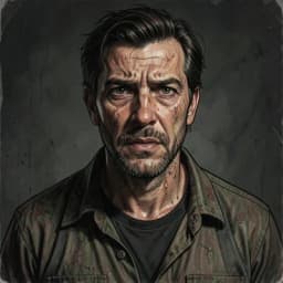 Jarek — Post-Apocalyptic character portrait