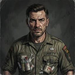 Silas — Post-Apocalyptic character portrait