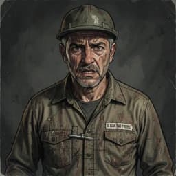 Jarek — Post-Apocalyptic character portrait