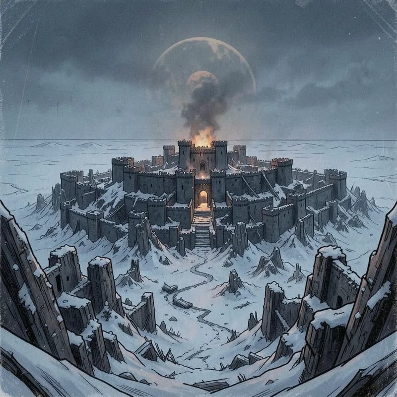 Last City Standing Post-Apocalyptic interactive story — atmospheric illustration