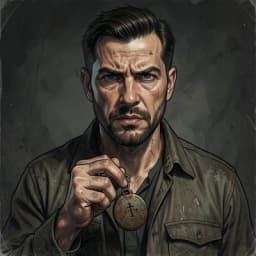 Silas Vane — Post-Apocalyptic character portrait