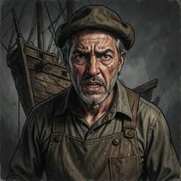 Silas Vane — Post-Apocalyptic character portrait