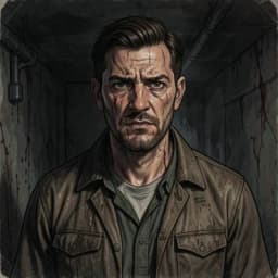 Hideo — Post-Apocalyptic character portrait