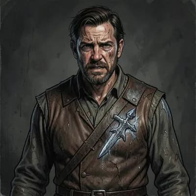 Haldor — Post-Apocalyptic character portrait