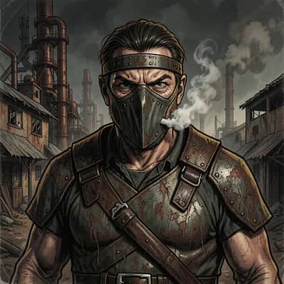 Hektor — Post-Apocalyptic character portrait