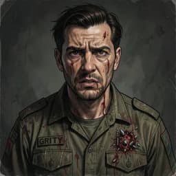Hideo — Post-Apocalyptic character portrait