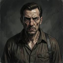Silas Vane — Post-Apocalyptic character portrait