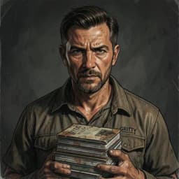 Silas Vane — Post-Apocalyptic character portrait