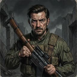 Bram — Post-Apocalyptic character portrait