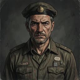 Silas Vane — Post-Apocalyptic character portrait