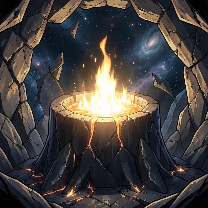 Prometheus Progression Fantasy interactive story — atmospheric illustration