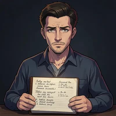 Hideo Takahashi — Psychological Thriller character portrait