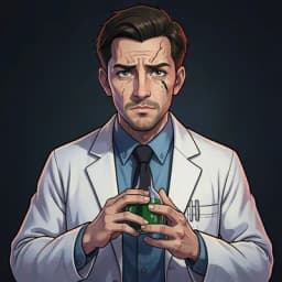 Julian Vane — Psychological Thriller character portrait