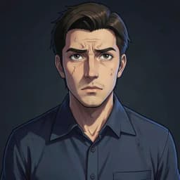 Julian Vane — Psychological Thriller character portrait
