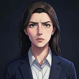 Mina — Psychological Thriller character portrait
