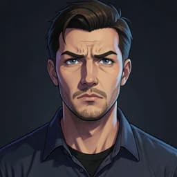 Julian Vane — Psychological Thriller character portrait