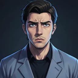 Julian Vane — Psychological Thriller character portrait