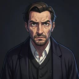 Arthur Penhaligon — Psychological Thriller character portrait