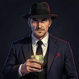Silas Vane — Pulp Adventure character portrait