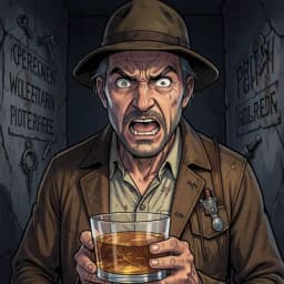 Hiram Vance — Pulp Adventure character portrait