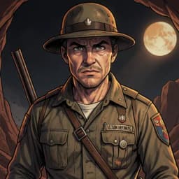 John Carter — Pulp Adventure character portrait