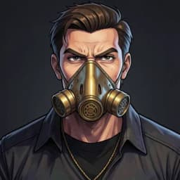 Victor Sterling — Pulp Adventure character portrait