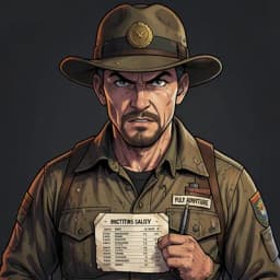 Silas Vane — Pulp Adventure character portrait