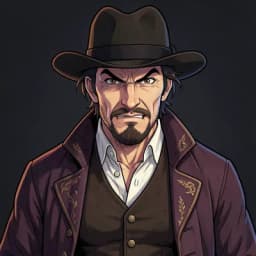 Diego de la Vega — Pulp Adventure character portrait