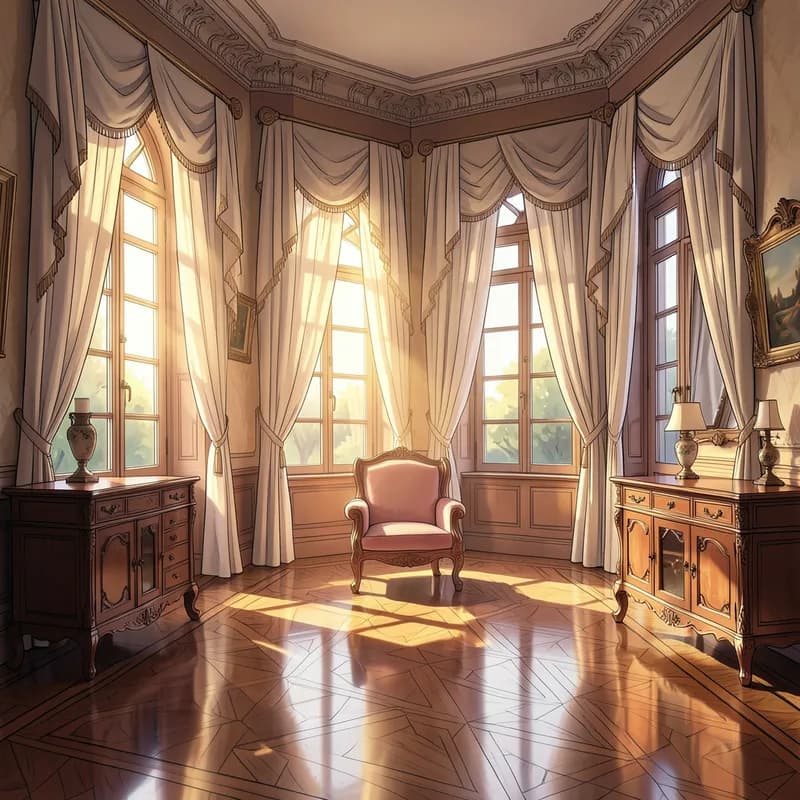 Emma Woodhouse Regency Romance interactive story — atmospheric illustration