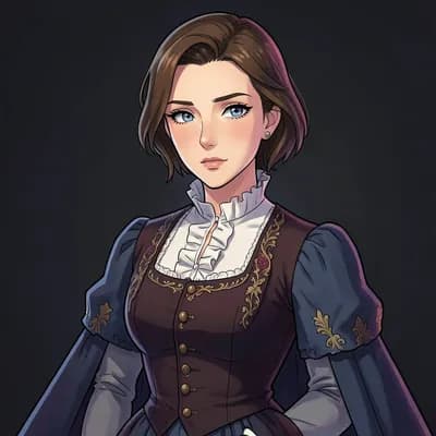Penelope Harrington — Regency Romance character portrait