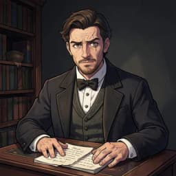 Arthur Penhaligon — Regency Romance character portrait