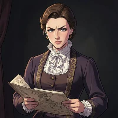 Clara Penhaligon — Regency Romance character portrait