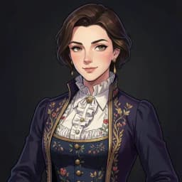 Clara Penhaligon — Regency Romance character portrait