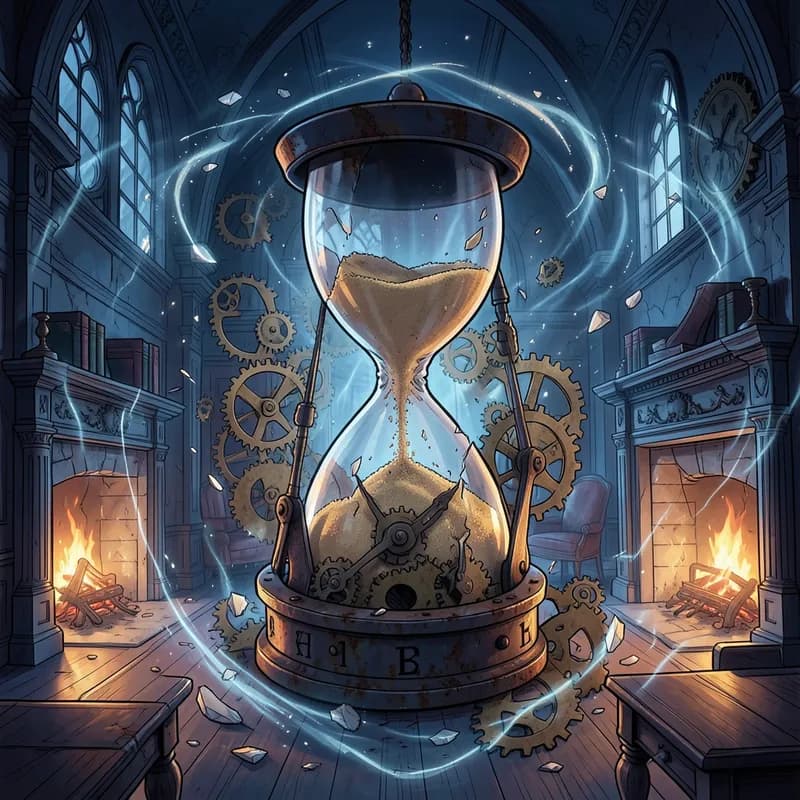 Butterfly Effect Regression Regression Fiction interactive story — atmospheric illustration