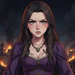 Cassandra — Regression Fiction character portrait