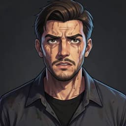 Hideo — Regression Fiction character portrait