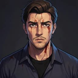 Hideo — Regression Fiction character portrait
