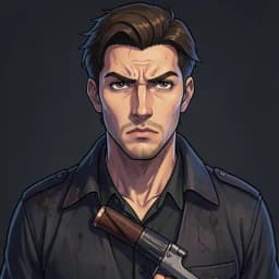 Hideo — Regression Fiction character portrait