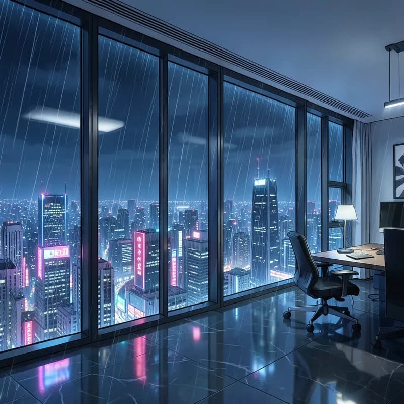 The Dominant Alpha Reverse Harem interactive story — atmospheric illustration