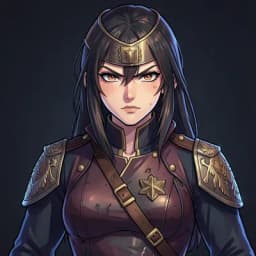 Hestia Vane — Reverse Harem character portrait