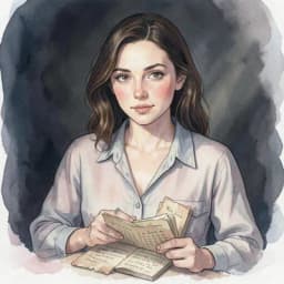 Maya — Romance character portrait