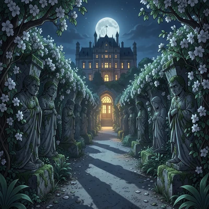 Royal Garden Royal Romance interactive story — atmospheric illustration