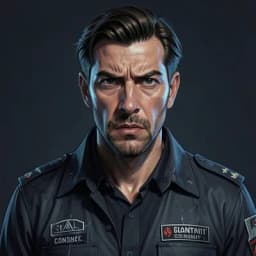 Hideo Tanaka — Sci-Fi character portrait