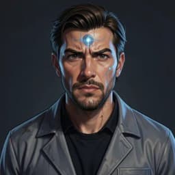 Jiro Tanaka — Sci-Fi character portrait