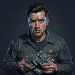 Hideo Tanaka — Sci-Fi character portrait