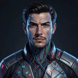 Jian — Sci-Fi character portrait