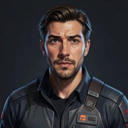 Jin-ho Park — Sci-Fi character portrait