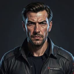 Koji — Sci-Fi character portrait