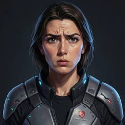 Maren — Sci-Fi character portrait